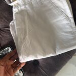 White Premium Drawstring linen pants
