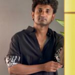 Black with White Floral Print Imported liquid fabric shirt