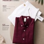 Imported Soft Linen Fabric - Wine
