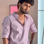 Lavender Linen Short Kurta