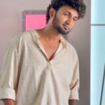Natural Sand Linen Short Kurta