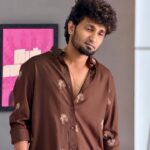 Brown Full Embroidery Shirt