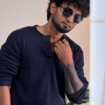 Navy Blue Henley Full Hand T-Shirt