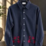 Bottom Embroidery Shirt